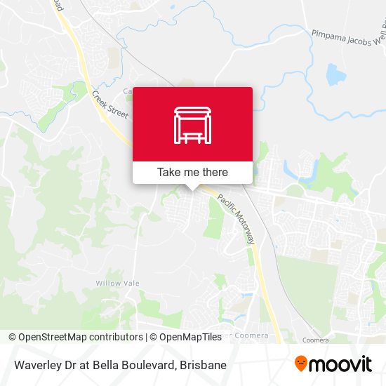 Waverley Dr at Bella Boulevard map