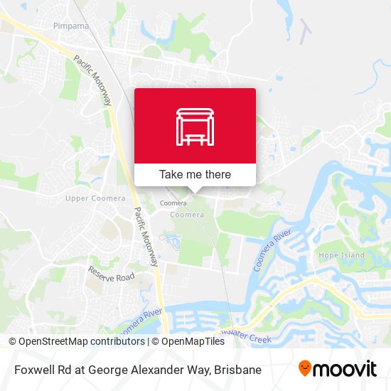 Foxwell Rd at George Alexander Way map