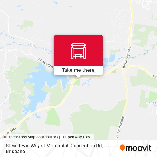 Mapa Steve Irwin Way at Mooloolah Connection Rd
