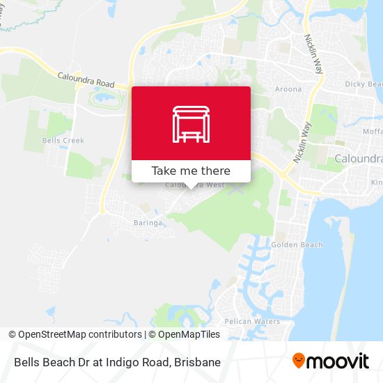 Bells Beach Dr at Indigo Road map