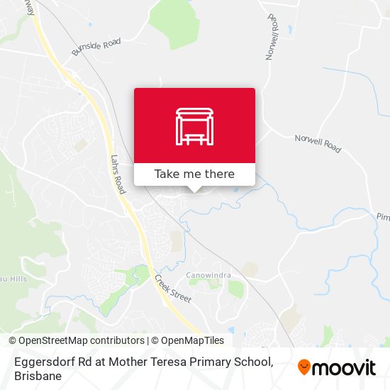 Eggersdorf Rd at Mother Teresa Primary School map