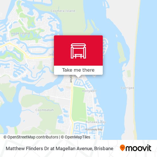 Matthew Flinders Dr at Magellan Avenue map