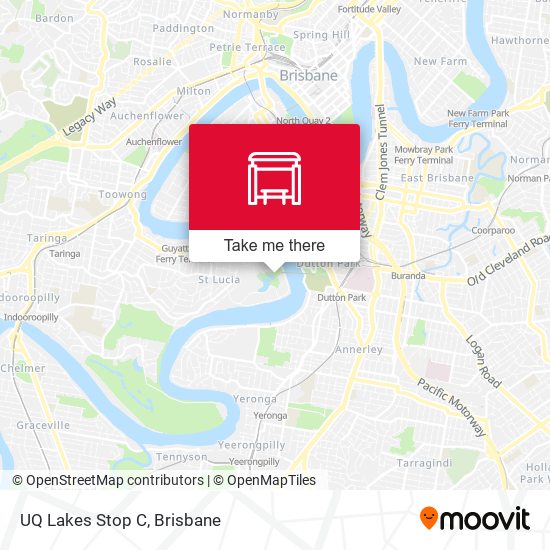 UQ Lakes Stop C map