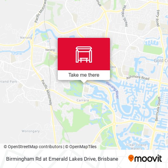 Birmingham Rd at Emerald Lakes Drive map