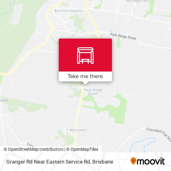 Granger Rd Near Eastern Service Rd map