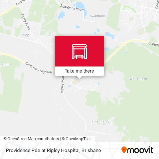 Providence Pde at Ripley Hospital map