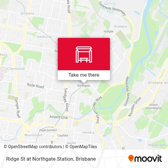 Ridge St at Northgate Station map