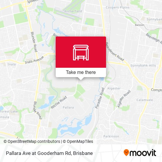 Pallara Ave at Gooderham Rd map