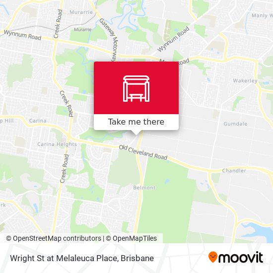 Mapa Wright St at Melaleuca Place