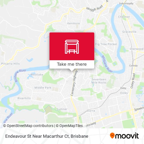 Endeavour St Near Macarthur Ct map