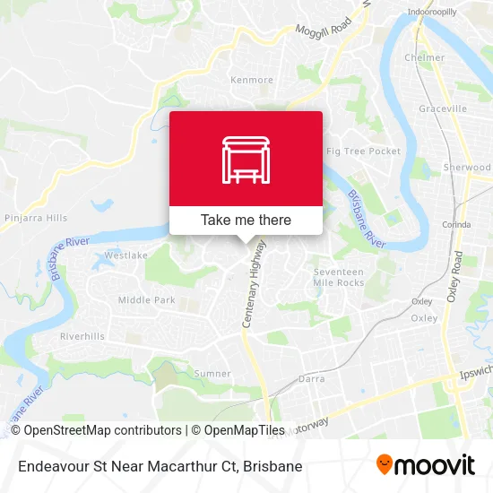 Endeavour St Near Macarthur Ct map