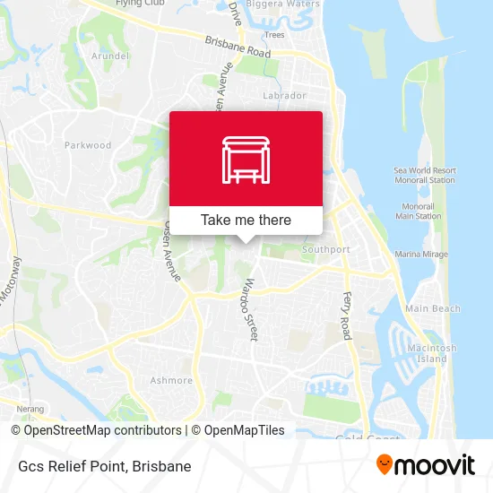 Mapa Gcs Relief Point