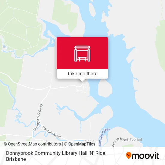 Mapa Donnybrook Community Library Hail 'N' Ride