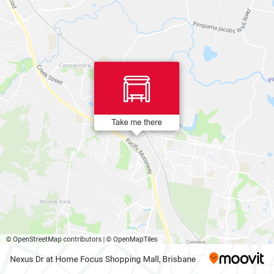 Nexus Dr at Home Focus Shopping Mall map