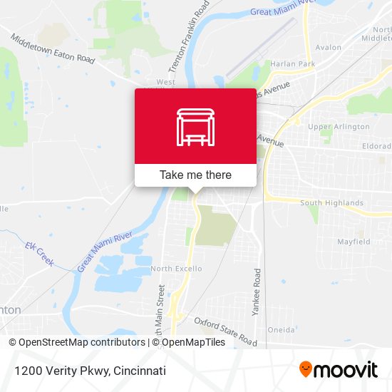1200 Verity Pkwy map