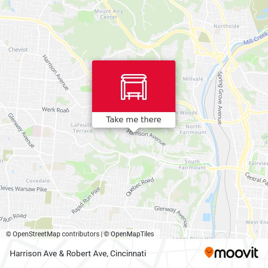 Mapa de Harrison Ave & Robert Ave