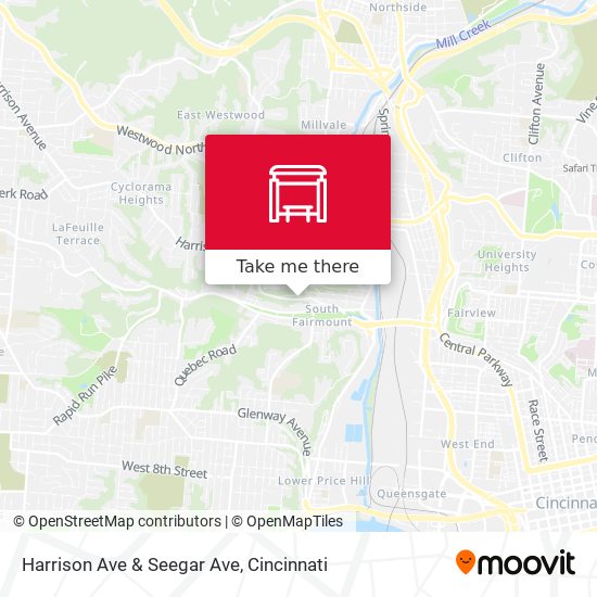 Mapa de Harrison Ave & Seegar Ave