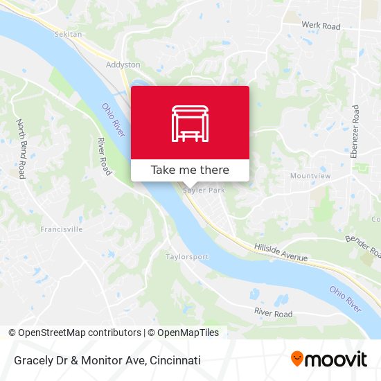 Mapa de Gracely Dr & Monitor Ave