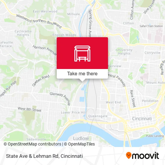 Mapa de State Ave & Lehman Rd
