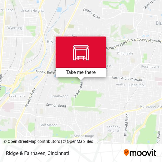 Mapa de Ridge & Fairhaven