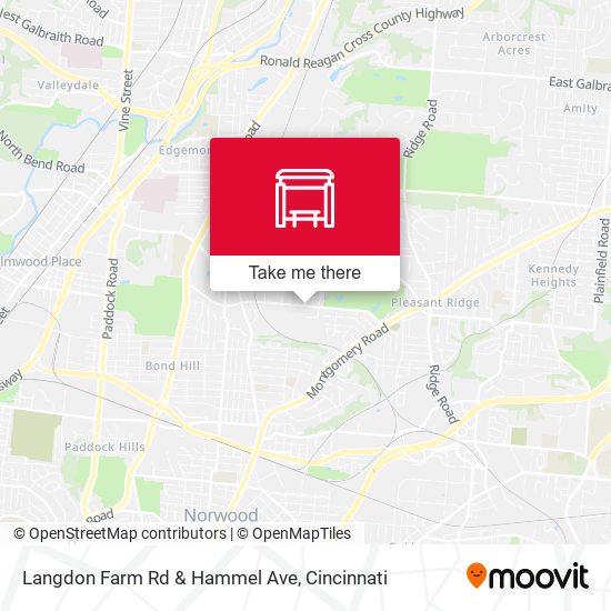 Langdon Farm Rd & Hammel Ave map