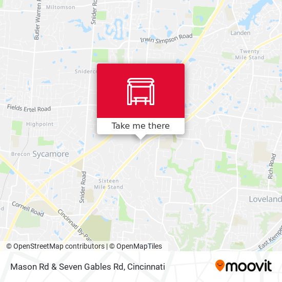 Mapa de Mason Rd & Seven Gables Rd