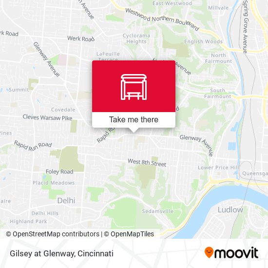 Mapa de Gilsey at  Glenway