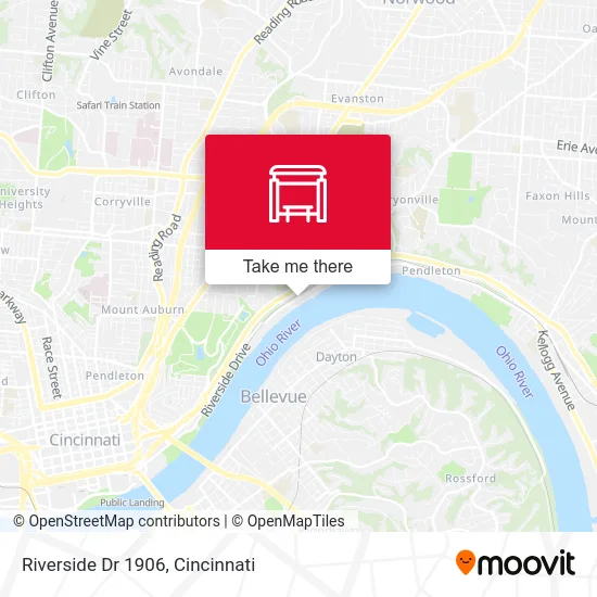 Riverside Dr 1906 map