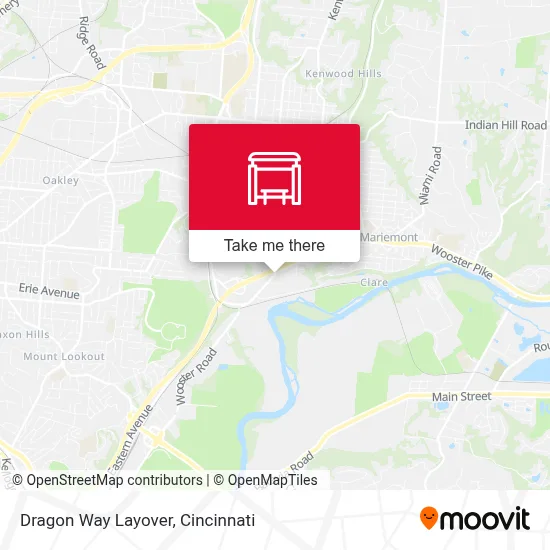 Dragon Way Layover map