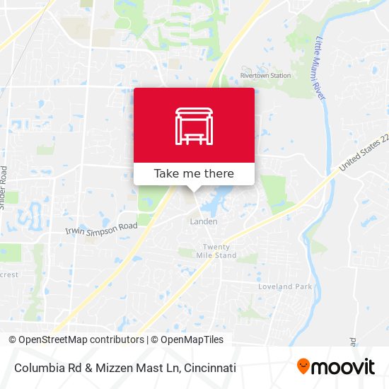 Columbia Rd & Mizzen Mast Ln map