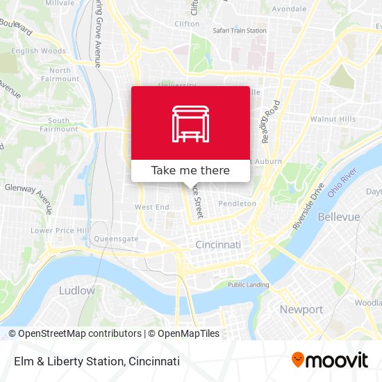 Mapa de Elm  & Liberty Station