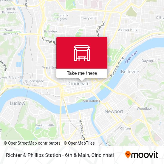 Richter & Phillips Station - 6th & Main map