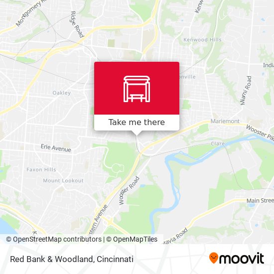 Mapa de Red Bank & Woodland