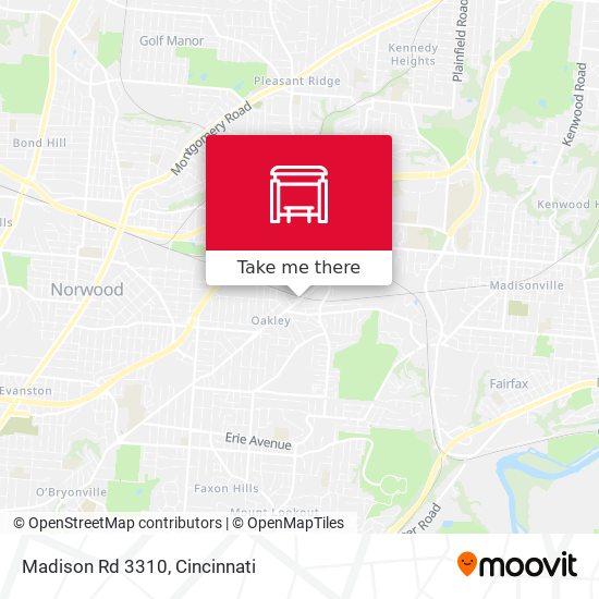 Mapa de Madison Rd 3310