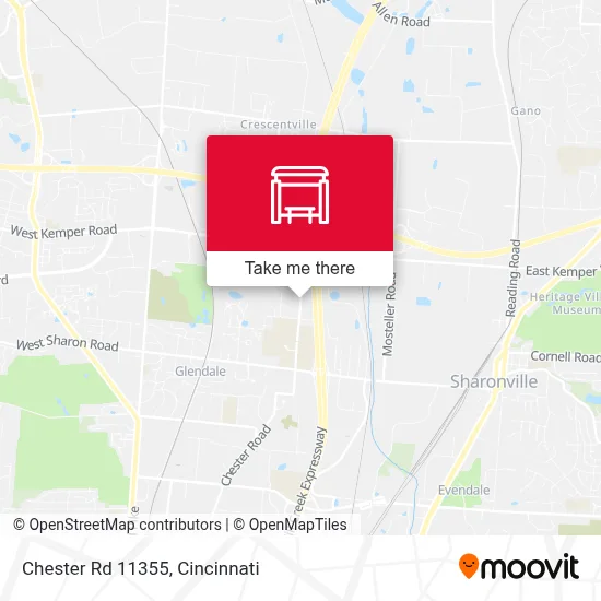 Chester Rd 11355 map