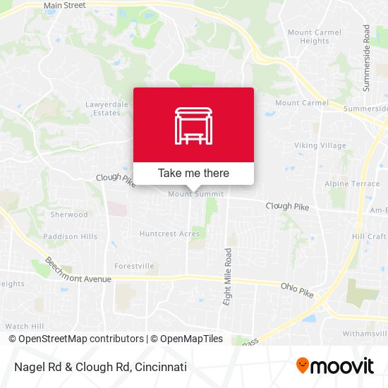 Nagel Rd & Clough Rd map