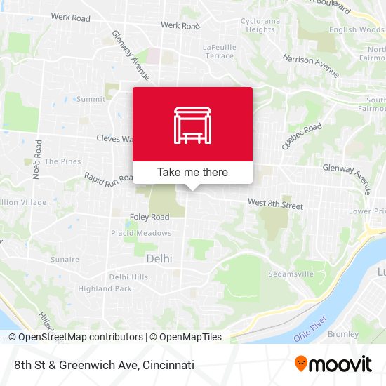 8th St & Greenwich Ave map