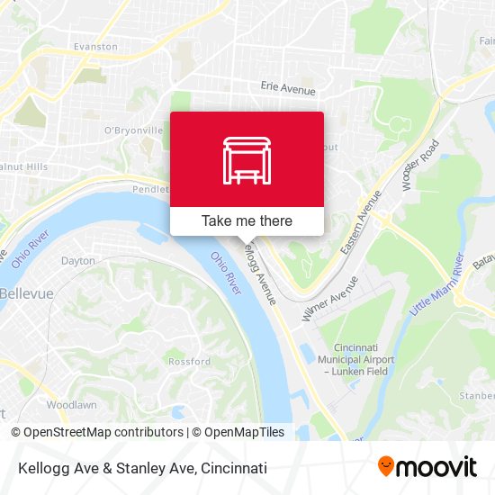 Mapa de Kellogg Ave & Stanley Ave