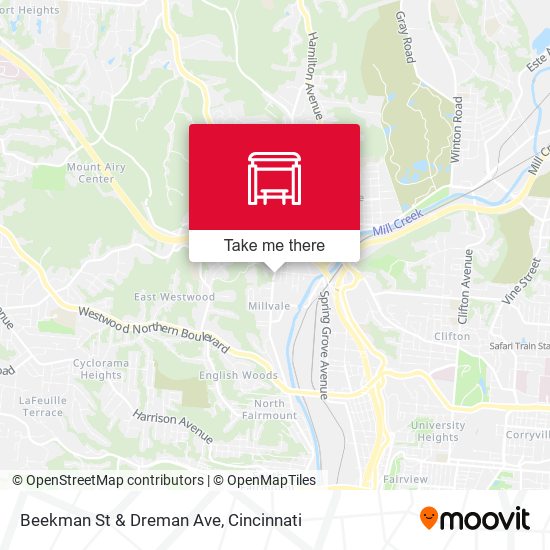 Mapa de Beekman St & Dreman Ave