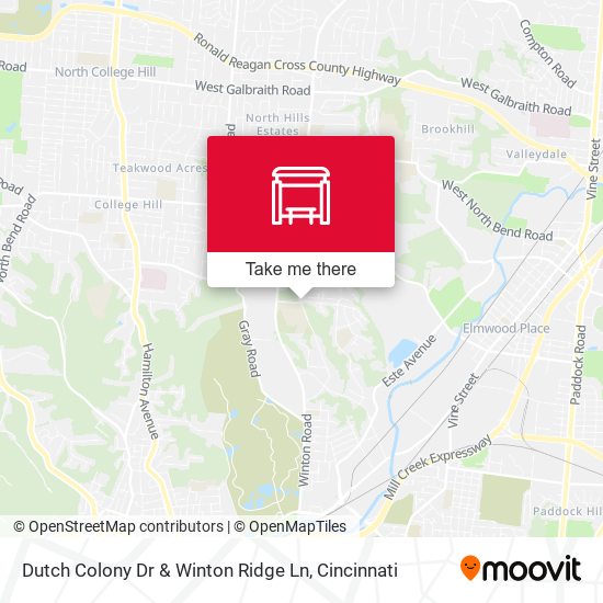 Mapa de Dutch Colony Dr & Winton Ridge Ln