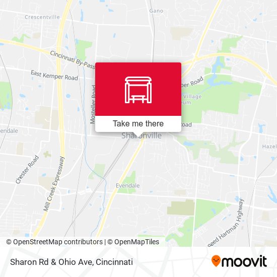 Sharon Rd & Ohio Ave map