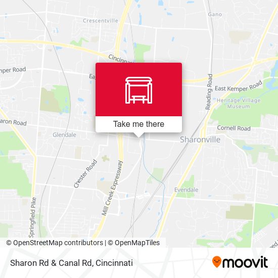 Mapa de Sharon Rd & Canal Rd