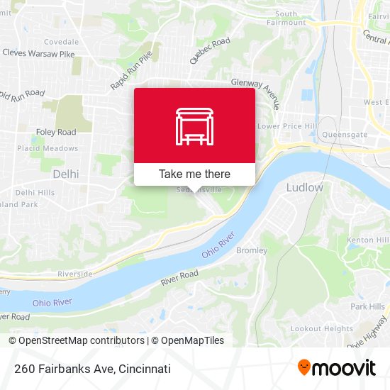 Mapa de 260 Fairbanks Ave