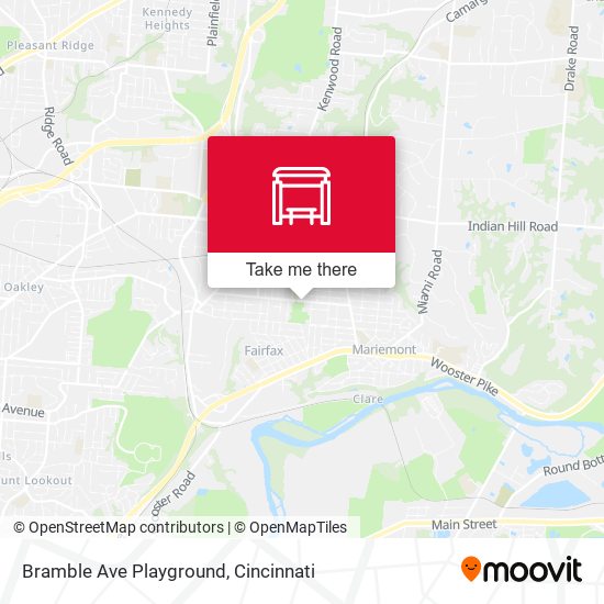 Mapa de Bramble Ave Playground