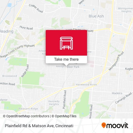 Mapa de Plainfield Rd & Matson Ave