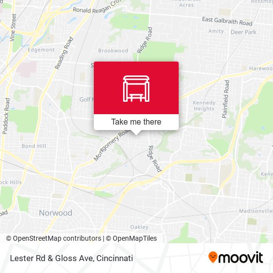 Mapa de Lester Rd & Gloss Ave