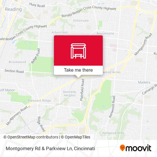 Montgomery Rd & Parkview Ln map