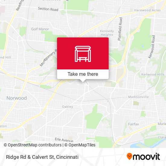 Ridge Rd & Calvert St map