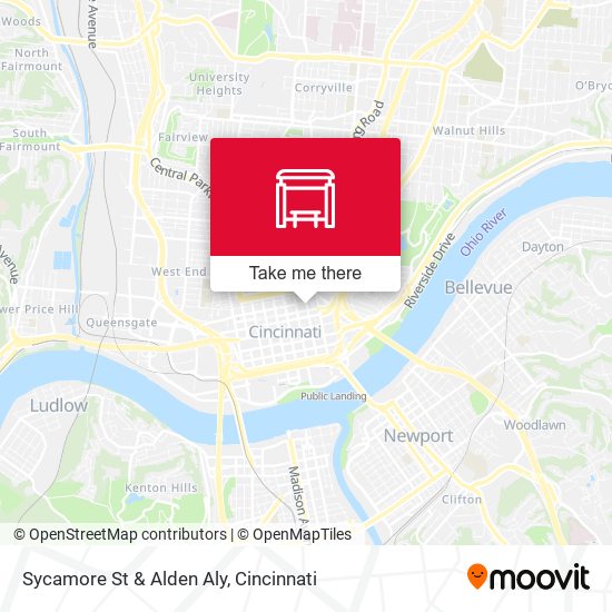 Mapa de Sycamore St & Alden Aly