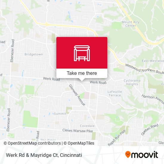 Mapa de Werk Rd & Mayridge Ct